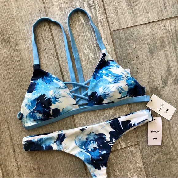 RVCA Other - 🔥🔥RVCA - PAINTED FIXED TRIANGLE BIKINI SET🔥🔥